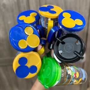 disney parks travel mug lot of 7